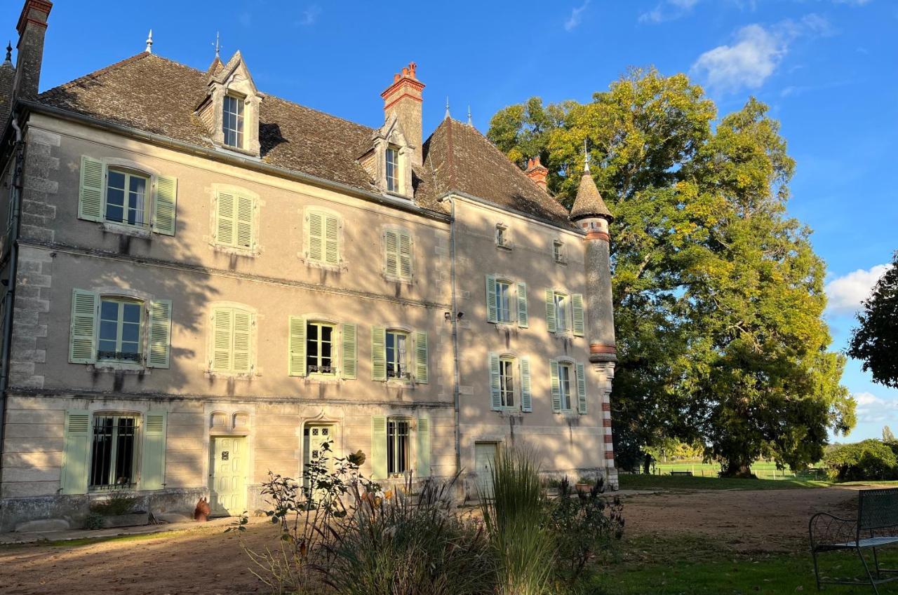 Chateau Du Mauny, Gites Et Chambres D'Hotes En Bourgogne Rosey Bagian luar foto