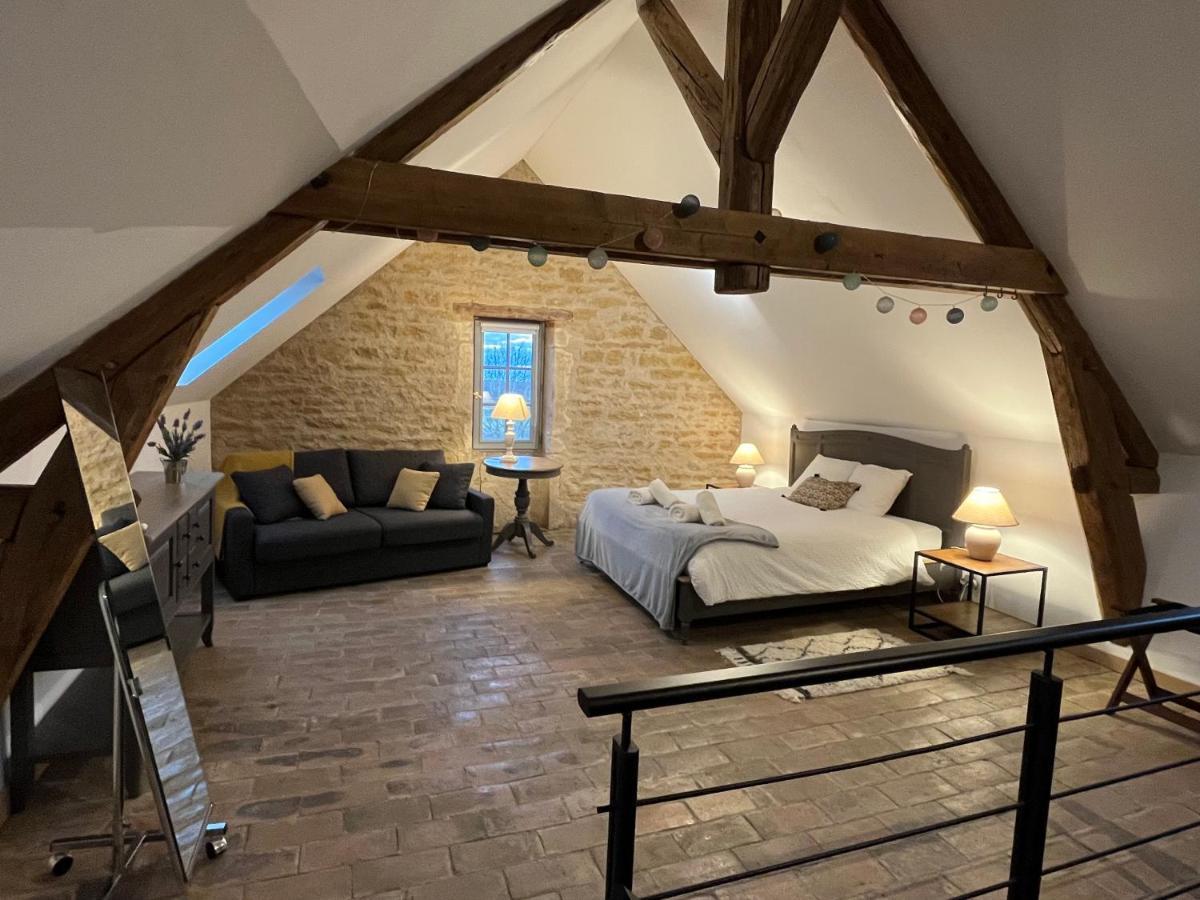 Chateau Du Mauny, Gites Et Chambres D'Hotes En Bourgogne Rosey Bagian luar foto