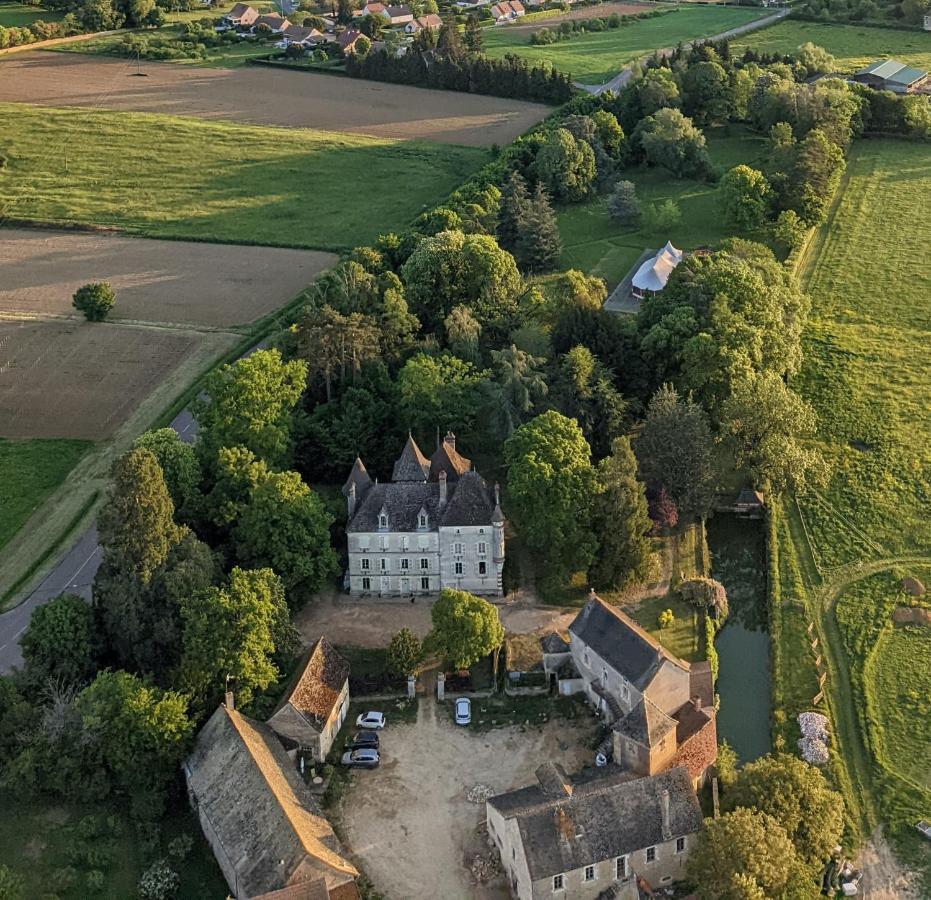 Chateau Du Mauny, Gites Et Chambres D'Hotes En Bourgogne Rosey Bagian luar foto